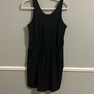 Black athletic skirt dress
